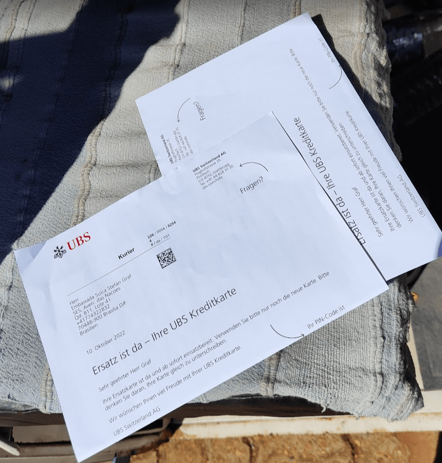 Kreditkarten, die Letzte